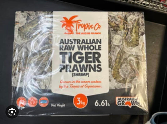 Tiger Prawns from Australia 3kg